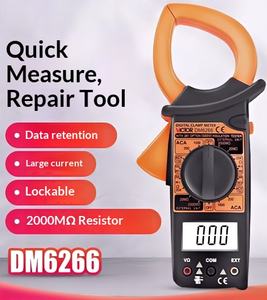 Pince ampèremétrique numérique Victory DM6266/6016B multimètre de gamme automatique accessoire de machines-outils essentielles - Product Image 1