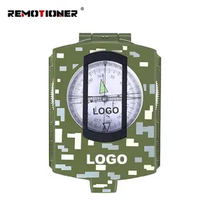 High Accuracy Survival Waterproof Shakeproof Sighting Camping Hiking Compass With Carrying Bag