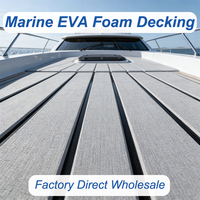 Plancher en mousse EVA synthétique teck personnalisé XYF Marine pour bateau 2018 Sea Ray 250 LX CN GUA