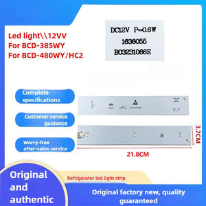 1636055 Convient au réfrigérateur Ronshen <span class=keywords><strong>Hisense</strong></span> BCD-385WY Convient au BCD-480WY Bande lumineuse LED pour boîte de refroidissement - Product Image 1