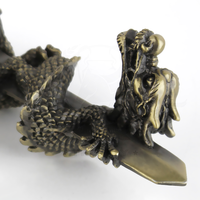 Artisanat d'art en métal Cadeaux de luxe Couteau et épée de dragon pour souvenir
