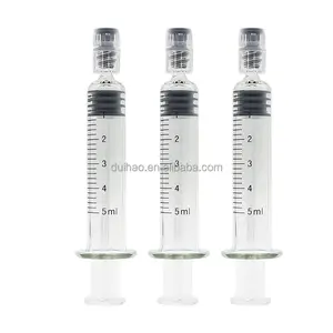 3ml Luer Slip Luer Lock Glass Applicator Prefilled Syringe For Dental And Medical