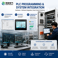 Gabinete de Control Eléctrico PLC Programado a Medida para Planta Solar Fotovoltaica y Sistema de Gestión de Energía
