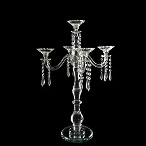 70 ซม.สูง 5 แขนคริสตัล candelabra MH-Z0251