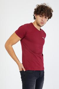 ชุดกีฬาคอกลมสำหรับผู้ชาย,ชุดวิ่งออกกำลังกายแบบลำลองพิมพ์ลายสีขาวสีดำชมพูกำหนดได้เอง - Product Image 2