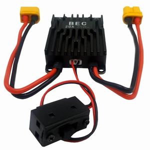 Rccskj Hochstrom-Linearregler BEC <span class=keywords><strong>UBEC</strong></span> 20A 2-3S LiPo mit Schalter für 3D-Flugzeug Turbojet 8106 # - Product Image 3