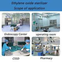 Machine stérile à l'oxyde d'éthylène stérilisateur à gaz d'éthylène stérilisateur à gaz ethlele entièrement automatique