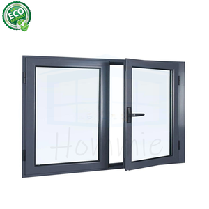 Ventana Abatible de Doble Vidrio con Aislamiento Térmico, Marco de Acero Inoxidable y Revestimiento de Aleación de Aluminio, Marca Hommie - Product Image 4