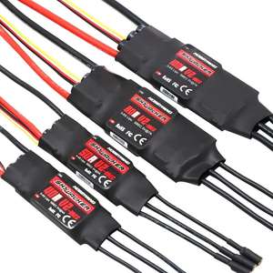 Contrôleur de vitesse ESC brushless Hobbywing Skywalker 15A 40A 50A 60A 80A 100A V2 3-6S UBEC pour quadricoptère, avion et drone RC - Product Image 1