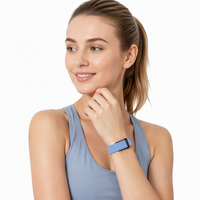 Bracelet intelligent DS500, moniteur d'oxygène sanguin, moniteur de tension artérielle, moniteur de fréquence cardiaque, bracelet de poignet, rappel de sédentarité, alerte d'appel