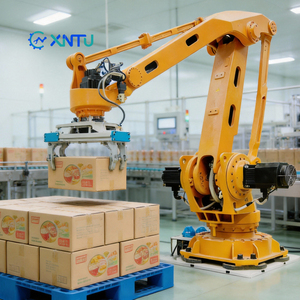 Système de palettisation robotique entièrement automatique 4/6 axes avec moteur PLC 5kg-180kg, certifié CE, fonctionnement simple - Product Image 1