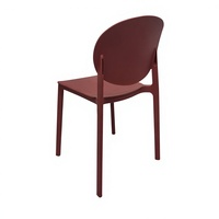 Chaises d'hôtel en gros, empilables, durables, en plastique, design moderne pour restaurants, cafétérias, hôtels, meubles de maison