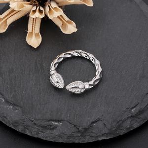 แหวนนิ้วทอง 24K ชุบทองเหลืองสำหรับผู้หญิง Jxx แหวนแต่งงานแฟชั่นคลาสสิก ชุบเงิน - Product Image 5