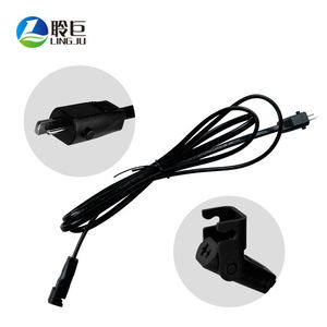 LINGJU EC2M Điện Đẩy Cần Động Cơ Tay Cầm Bộ Điều Khiển 2M Dây Đồng Nối Dài Dây Adapter (01 Nam 01 Nữ) 2x1.5mm - Product Image 2