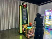 Machine d'arcade de jeu de frappe électronique Neofuns Smart King Hammer, à pièces, avec loterie et rachat de tickets