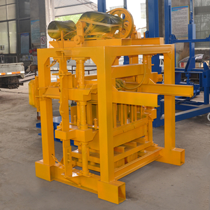 เครื่องทำบล็อกอิฐประสานคอนกรีตผสมเถ้าลอยขนาดเล็ก รุ่น QTJ4-40 - Product Image 4