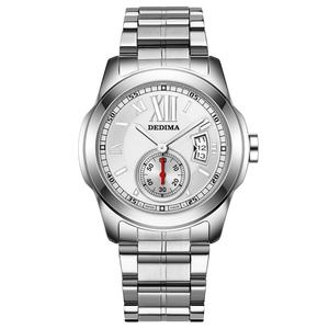 OEM ODM <b>Men's</b> Luxury Quartz <b>Watch</b> Waterproof Stainless Steel <b>Wrist</b> <b>Watch</b> Alloy Case Luminous Band Leather Strap Pointer Dial - Product Image 2