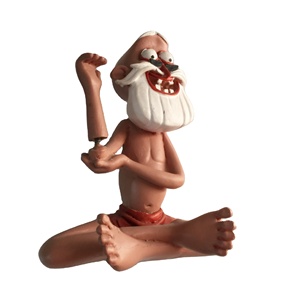 Statuette Personalizzate dell'Uomo Anziano Indiano con Testa Oscillante, Giocattoli <span class=keywords><strong>Bobble</strong></span> <span class=keywords><strong>Head</strong></span> - Product Image 2