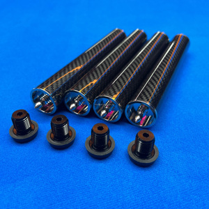 Cuetec Predator Snooker Billard Extension de queue de billard 2 pouces/4 pouces/6 pouces/8 pouces Tailles Matériau en fibre de carbone Léger Durable - Product Image 4