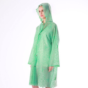 Imperméable personnalisé de haute qualité pour femmes, en TPU souple, avec impression dentelle, découpe exquise, imperméable et réutilisable, pour filles et femmes - Product Image 3