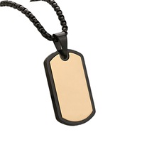 Collier Pendentif Tendance de Marque, Luxe Léger, Polyvalent, Créatif, Brillant, Électroplaqué, en Acier Inoxydable, Chaîne à Maillons Géométriques pour Homme