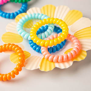 XINZHEN mode coréenne <span class=keywords><strong>cheveux</strong></span> accessoires femmes téléphone <span class=keywords><strong>fil</strong></span> téléphone cordon élastique bande <span class=keywords><strong>de</strong></span> <span class=keywords><strong>cheveux</strong></span> coloré filles <span class=keywords><strong>cheveux</strong></span> cravates - Product Image 2