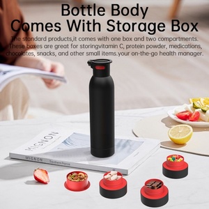 Double Insulated 500ml Stainless Steel Water <b>Bottle</b> Self-Cleaning Smart <b>Thermos</b> with UV-C Purifier - Product Image 3