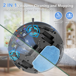 Robot aspirateur automatique de balayage domestique connecté en WiFi Tuya APP télécommande - Product Image 5