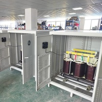 Transformateur de puissance triphasé non encapsulé de type sec, classe SG, isolation H, transformateur de distribution, approuvé CE ISO