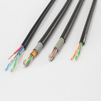 Precio de fábrica al por mayor Conector de red Internet al aire libre UTP STP FTP Cat6e Cat6 Cat 6 Cable