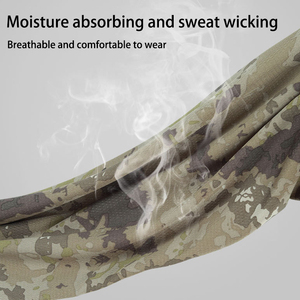 Personalizado Camo Deporte Senderismo Ciclismo Secado rápido A prueba de viento Malla Cuello Polaina Tubo <span class=keywords><strong>Bandana</strong></span> - Product Image 4