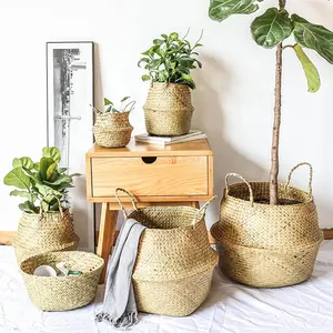 Nordic Design forniture per giardinaggio domestico fioriera traslucida fatta a mano di grande capacità vaso da fiori traslucido per soggiorno