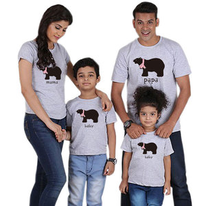 Atacado roupas pai-filho de família correspondência t shirt set - Product Image 3