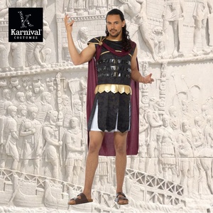 Disfraz de Guerrero Romano para Hombre Adulto, Color Marrón, Poliéster, para Halloween, Fiesta, Carnaval, Cosplay, TV, Película, Venta al Por Mayor ODM - Product Image 1