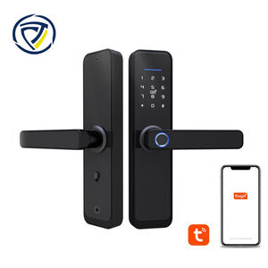 Serrure <span class=keywords><strong>de</strong></span> porte intelligente étanche à empreintes digitales, mot <span class=keywords><strong>de</strong></span> passe, carte sd, wifi, <span class=keywords><strong>meilleur</strong></span> prix - Product Image 1