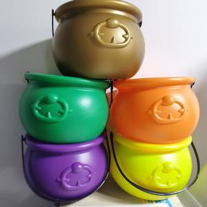 Mini Cubo <span class=keywords><strong>de</strong></span> Dulces <span class=keywords><strong>de</strong></span> Calabaza para Halloween, Tarro <span class=keywords><strong>de</strong></span> Bruja, Calderos, Ollas y Recipientes para Dulces para Fiesta <span class=keywords><strong>de</strong></span> Halloween - Product Image 5