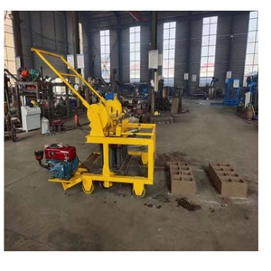 آلة جديدة لصنع البلوك المجوف الأوتوماتيكية المتنقلة مع محرك ديزل ومحرك كهربائي لتشكيل الطوب الخرساني للاستخدام المنزلي والتجاري - Product Image 5