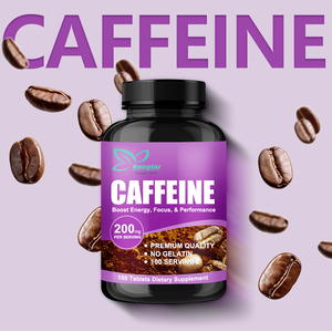 Tabletas de Cafeína OEM ODM Suplementos de Energía Fácil de Tragar Aumenta el Enfoque de Energía y Píldoras de Cafeína de Rendimiento - Product Image 6