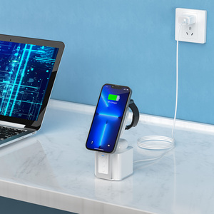 WAWEIS 2024 Meilleure station de charge électrique sans fil 4-en-1 Protection OVP pour haut-parleur BT pour iPhone 15/14/13 pour <span class=keywords><strong>Apple</strong></span> <span class=keywords><strong>Watch</strong></span> for Air - Product Image 4