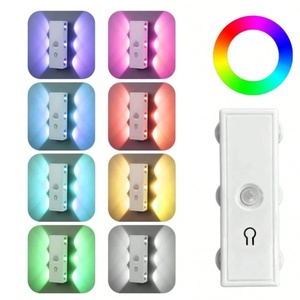 1pc 6-Head Cat-Eye LED Cabinet <b>Light</b> With <b>Motion</b> <b>Sensor</b> Lamp LED <b>Motion</b> <b>Sensor</b> <b>Light</b> - Product Image 1