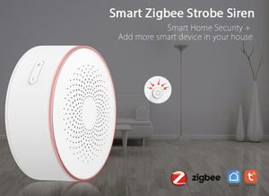 SMARSECUR Alarme de sécurité intelligente Zigbee Tuya pour la maison, Sirène stroboscopique Smart Life, Système anti-intrusion, Sirène sonore et lumineuse pour la maison - Product Image 5
