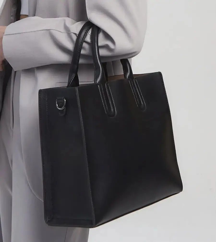 Büyük kapasiteli bayanlar tasarımcı deri tote satchel omuzdan askili çanta bayan çanta 2024 tote omuz deri bayan çantası satılık