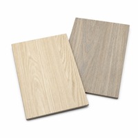 Panneau HPL imitation bois style moderne 0,6 mm 0,7 mm, imperméable, ignifuge, résistant aux chocs, stratifié décoratif haute pression pour hôtel