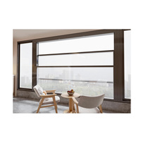 Ventana Elevadora Eléctrica Inteligente BOCHARM AUTO, Diseño Moderno Minimalista de Aleación de Aluminio, Deslizamiento Vertical, Aislamiento Térmico y Acústico, para Balcón