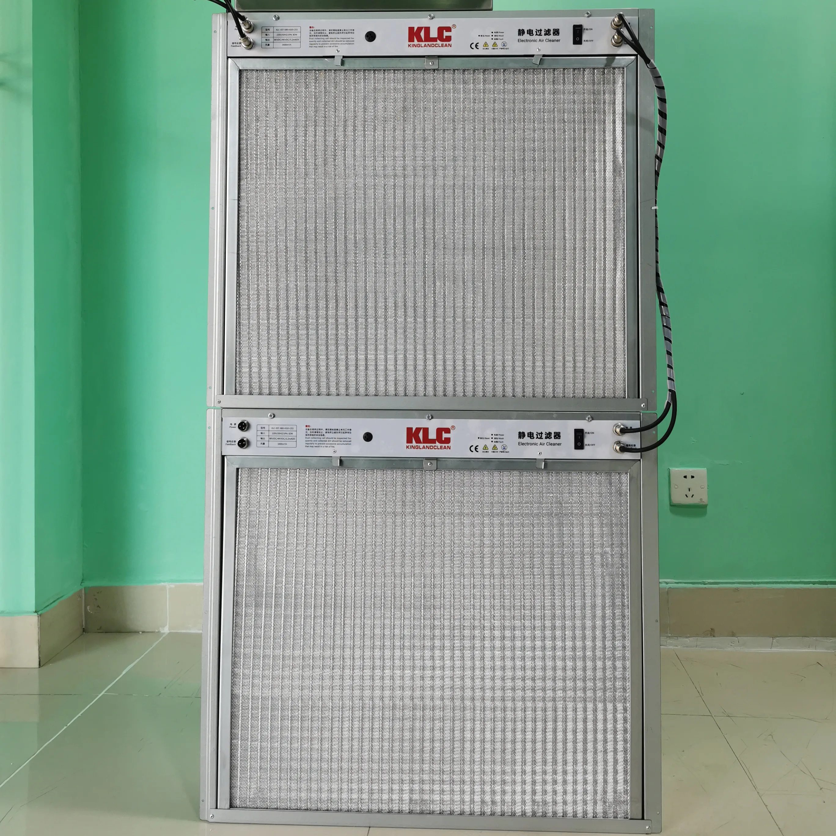 Wholesale KLC electrostatic precipitation filter for Ventilated central air conditioning system