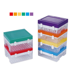 Boîte de stockage cryogénique pour tubes à essai de laboratoire médical LHL026, pour tubes de prélèvement sanguin sous vide - Product Image 6