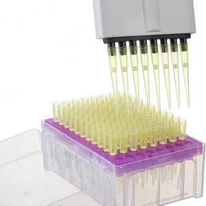 Pack de 96 pièces stérile de laboratoire tête d'aspiration de pipette avec élément filtrant sans enzyme sans ADN/ARN sans source de chaleur 10ul/20ul/200ul/1000ul - Product Image 1