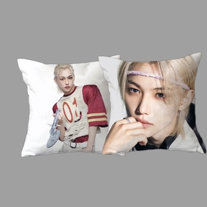 Vente en gros KPOP Idol Group Stray Kids <span class=keywords><strong>Social</strong></span> Path Super Bowl Taie d'oreiller Housse de coussin - Product Image 1
