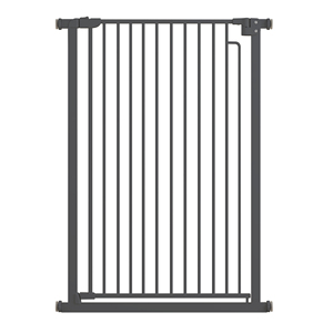 Puerta Redonda Moderna de Acero Inoxidable para Mascotas, con Cierre Ajustable de Botón a Presión - Product Image 2