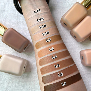 Trang Điểm Bảo Hiểm Đầy Đủ Fond Cream Matte Không Thấm Nước Vegan Nhãn Hiệu Riêng Bán Buôn Nền Tảng Chất Lỏng - Product Image 4